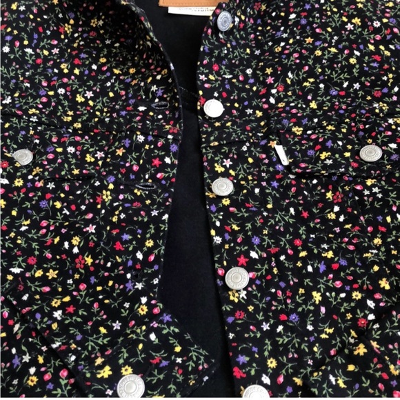 Levi’s Ditsy Floral Denim Trucker Jacket - Picture 3 of 3